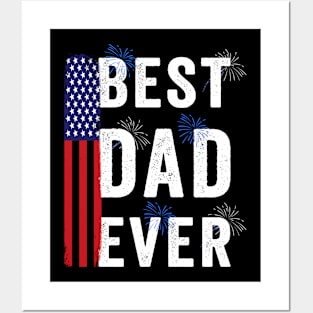 Best Dad Ever Posters and Art